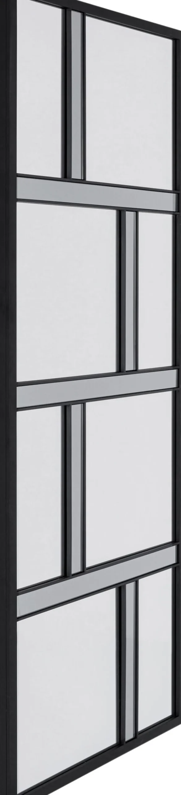 KARE Design Peilit*Brick Seinäpeili, Musta 71x182cm