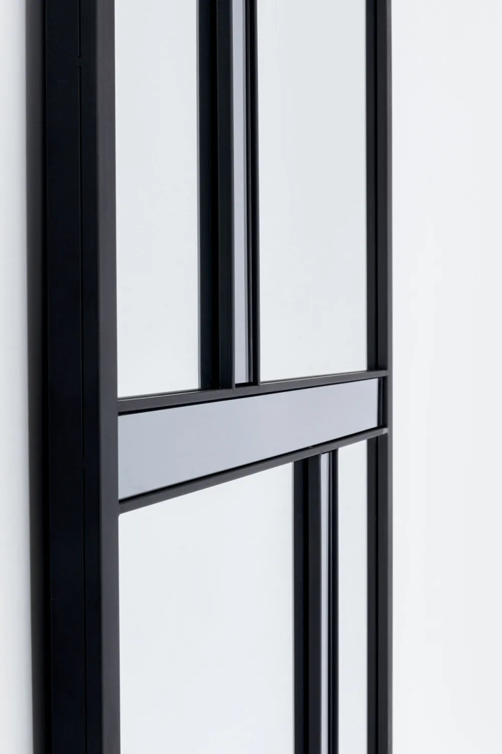 KARE Design Peilit*Brick Seinäpeili, Musta 71x182cm