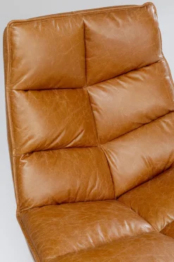 KARE Design Nojatuolit*Bridge Nojatuoli, Nahka, Ruskea