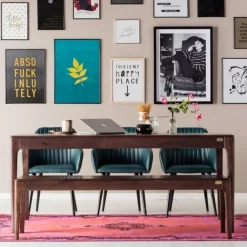 KARE Design Pöydät*Brooklyn Pöytä, Pähkinä 90x175cm