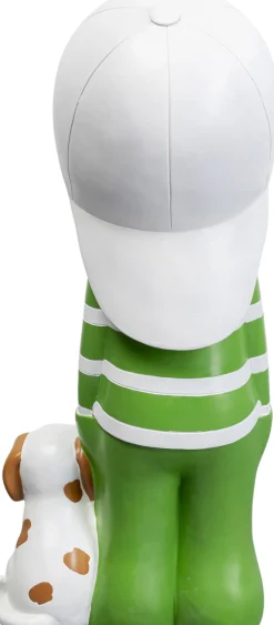 KARE Design Jalalliset Koriste-Esineet*Bubble Boy Poika Ja Koira Koriste-esine 82cm