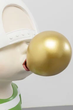 KARE Design Jalalliset Koriste-Esineet*Bubble Boy Poika Ja Koira Koriste-esine 82cm