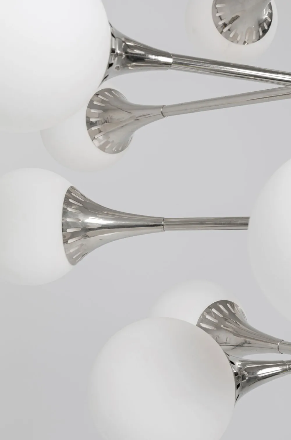 KARE Design Riippuvalaisimet*Bulb Fiction 20 Riippuvalaisin Hopea Ø102cm