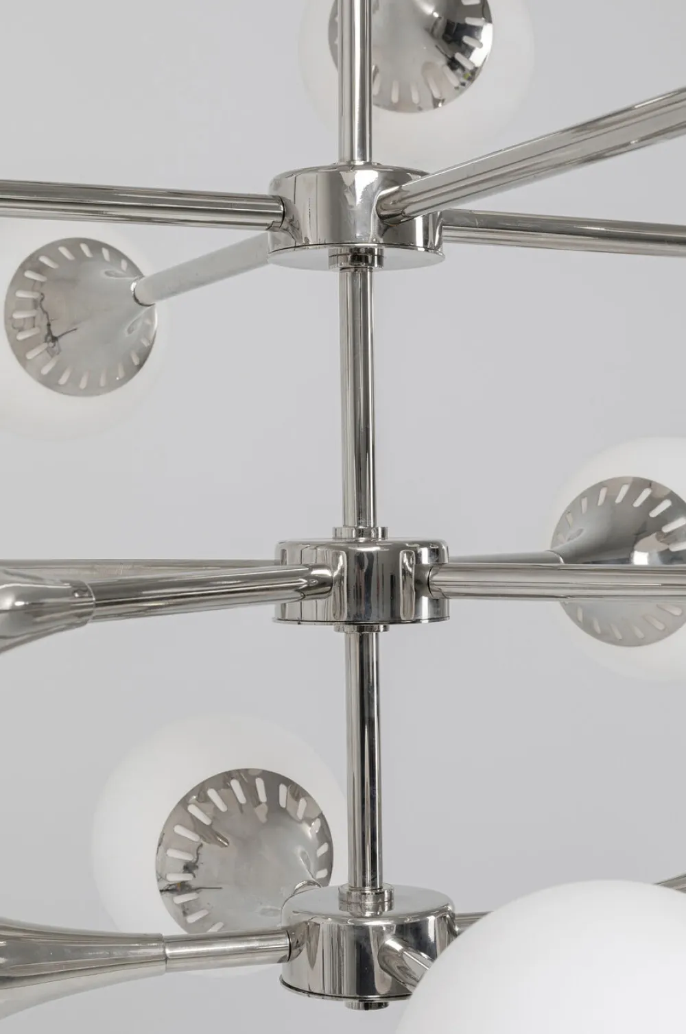 KARE Design Riippuvalaisimet*Bulb Fiction 20 Riippuvalaisin Hopea Ø102cm