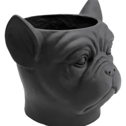 KARE Design Ruukut*Bulldog Black Suojaruukku, Musta