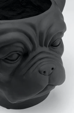 KARE Design Ruukut*Bulldog Black Suojaruukku, Musta
