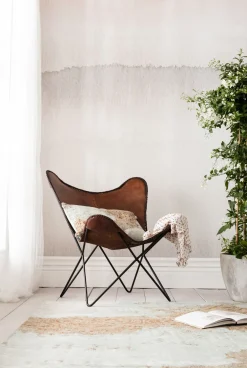 KARE Design Olohuone|Nojatuolit*Butterfly Econo Nojatuoli, Ruskea