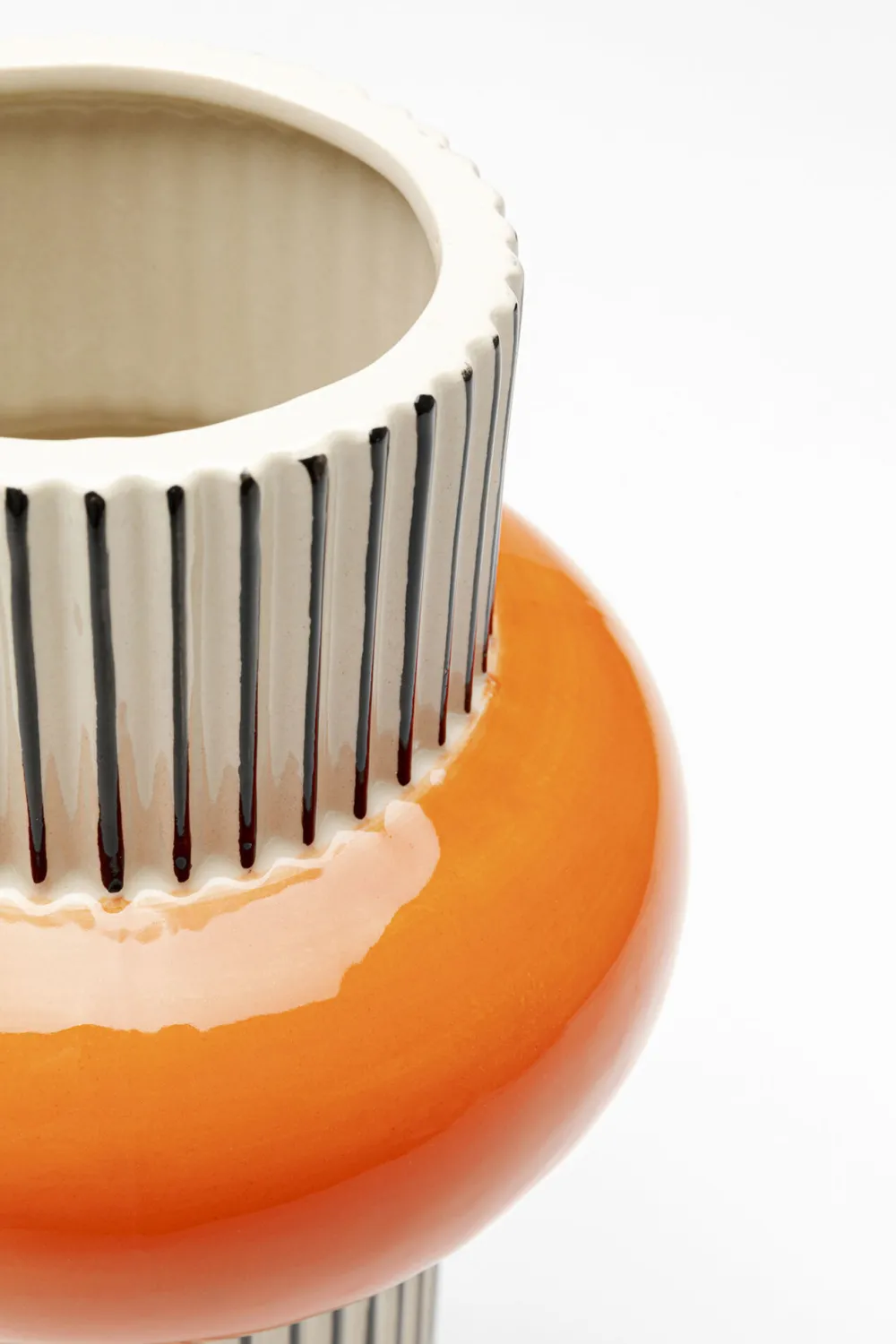 KARE Design Maljakot*Calabria Maljakko Oranssi 28 Cm