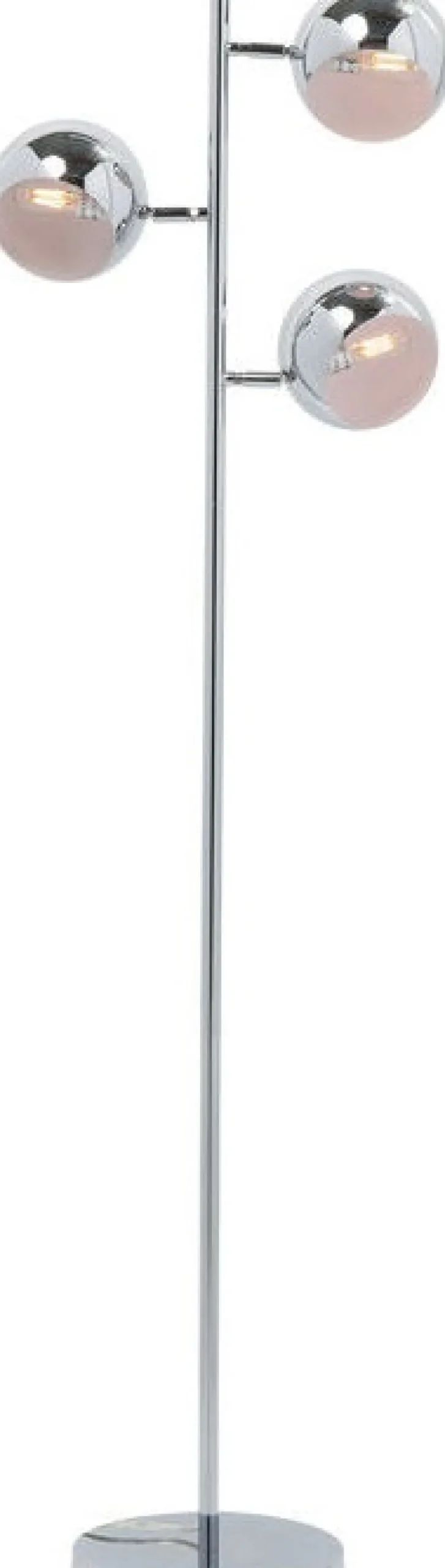 KARE Design Lattiavalaisimet*Calotta Lattiavalaisin Kromi