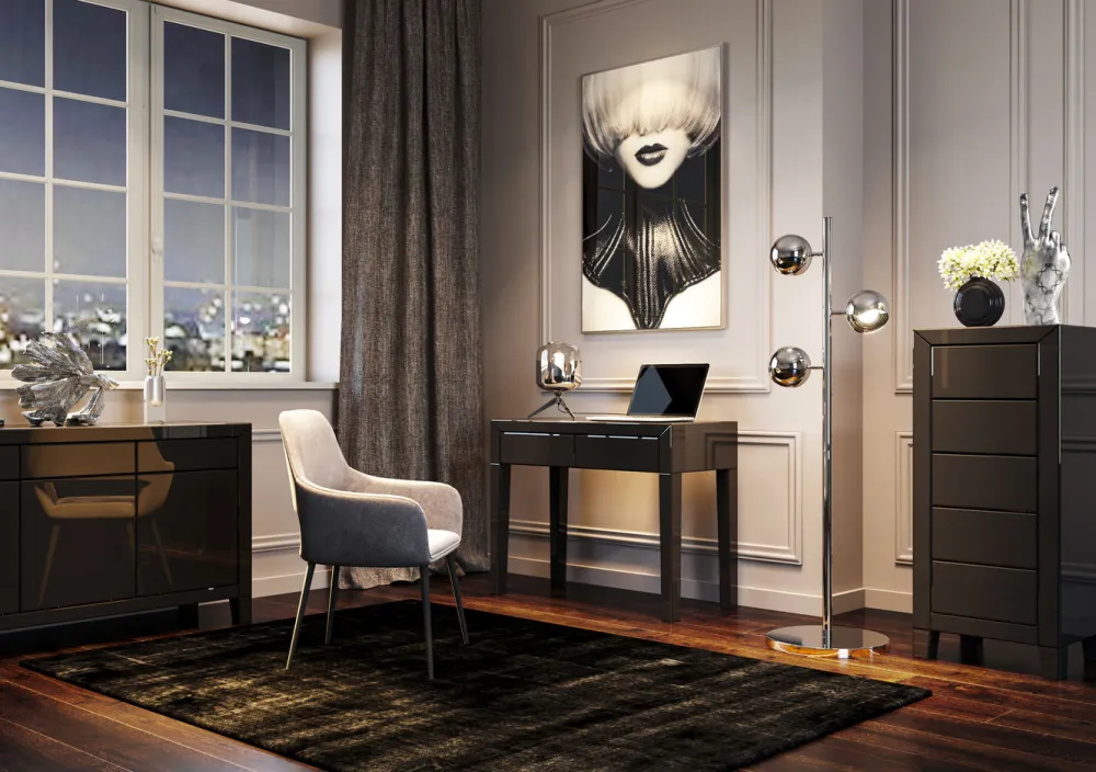 KARE Design Lattiavalaisimet*Calotta Lattiavalaisin Kromi