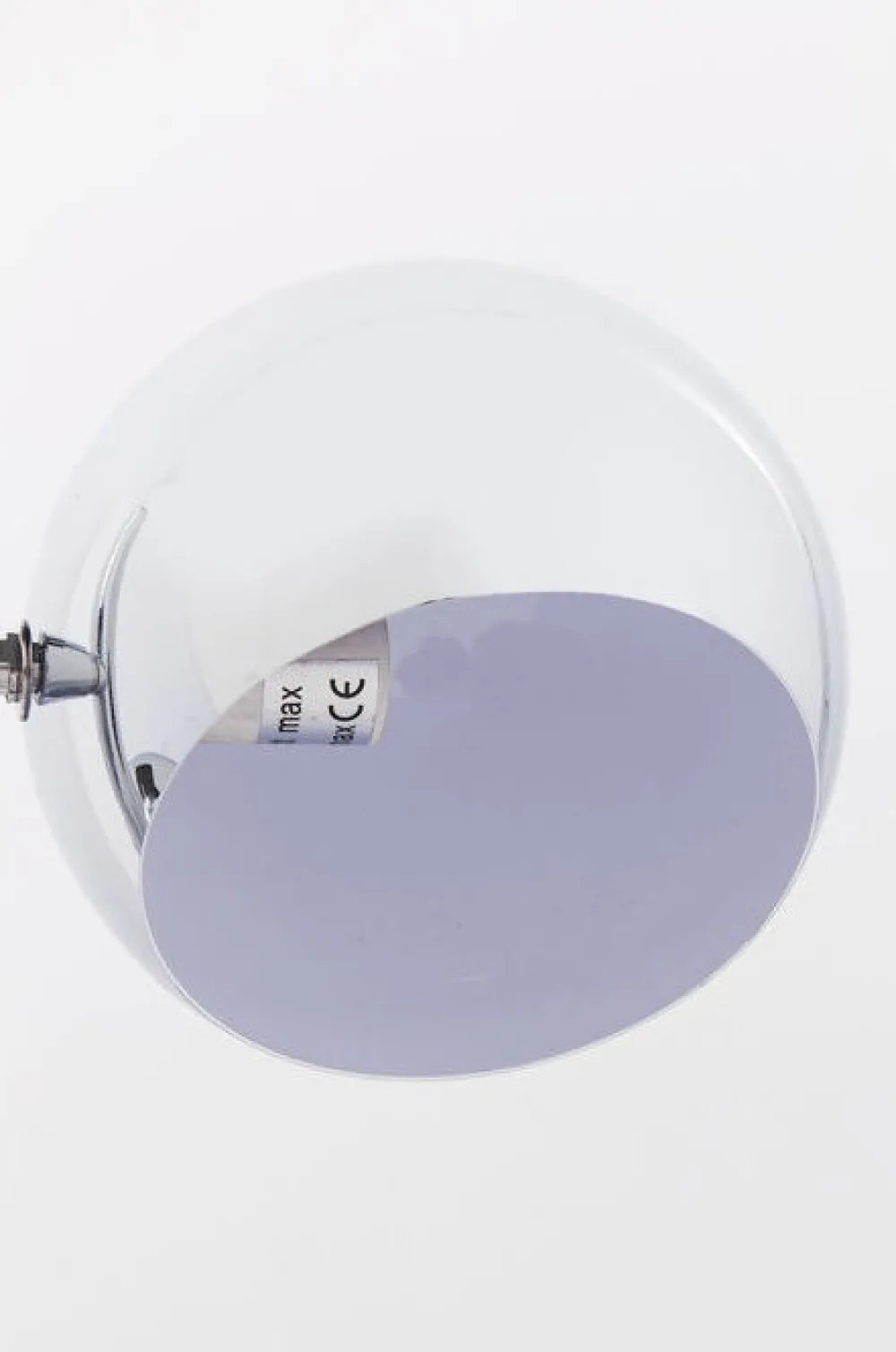 KARE Design Lattiavalaisimet*Calotta Lattiavalaisin Kromi