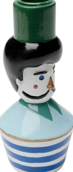 KARE Design Lyhdyt|Kynttilänjalat*Candle Holder Monsieur Mustache Kynttilänjalka 16cm