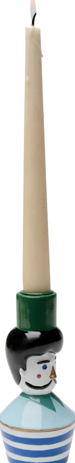 KARE Design Lyhdyt|Kynttilänjalat*Candle Holder Monsieur Mustache Kynttilänjalka 16cm