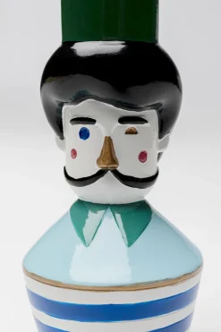 KARE Design Lyhdyt|Kynttilänjalat*Candle Holder Monsieur Mustache Kynttilänjalka 16cm