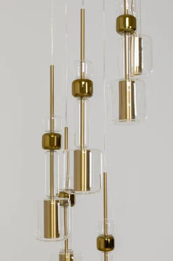 KARE Design Riippuvalaisimet*Candy Bar Riippuvalaisin Kulta Ø44cm