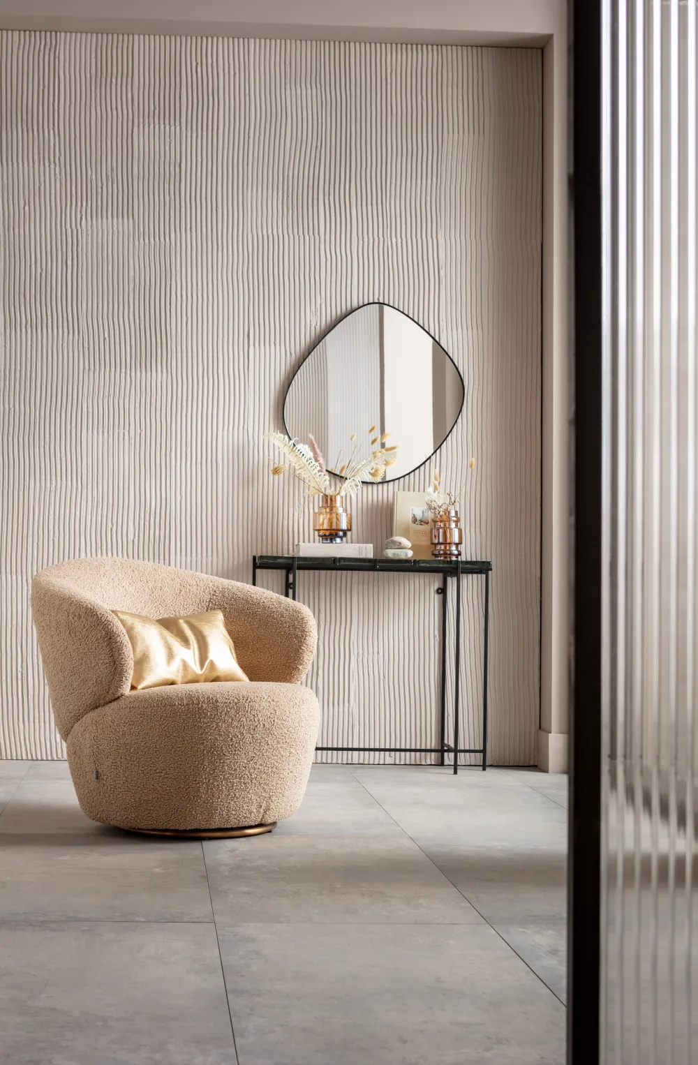 KARE Design Olohuone|Nojatuolit*Carella Pyörivä Nojatuoli