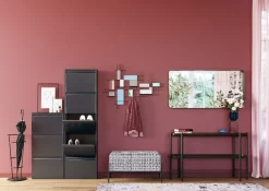 KARE Design Kenkäkaapit*Caruso 3 Kenkäkaappi, Antrasiitti (MO)