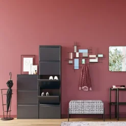 KARE Design Kenkäkaapit*Caruso 5 Kenkäkaappi, Antrasiitti (MO)