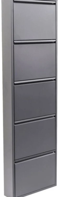 KARE Design Kenkäkaapit*Caruso 5 Kenkäkaappi, Antrasiitti (MO)