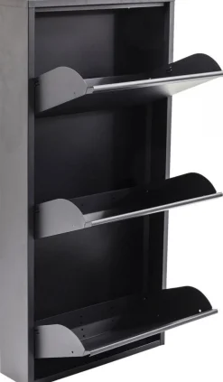 KARE Design Kenkäkaapit*Caruso 3 Kenkäkaappi, Antrasiitti