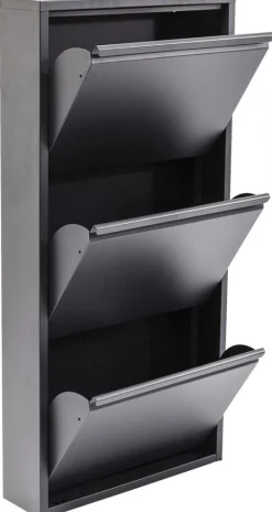 KARE Design Kenkäkaapit*Caruso 3 Kenkäkaappi, Antrasiitti