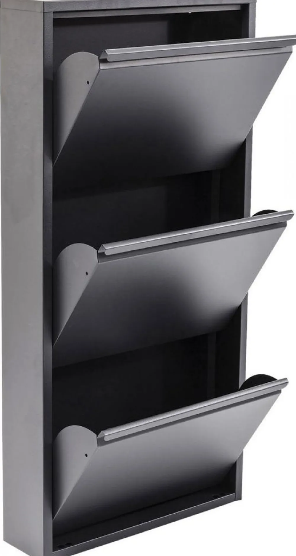 KARE Design Kenkäkaapit*Caruso 3 Kenkäkaappi, Antrasiitti