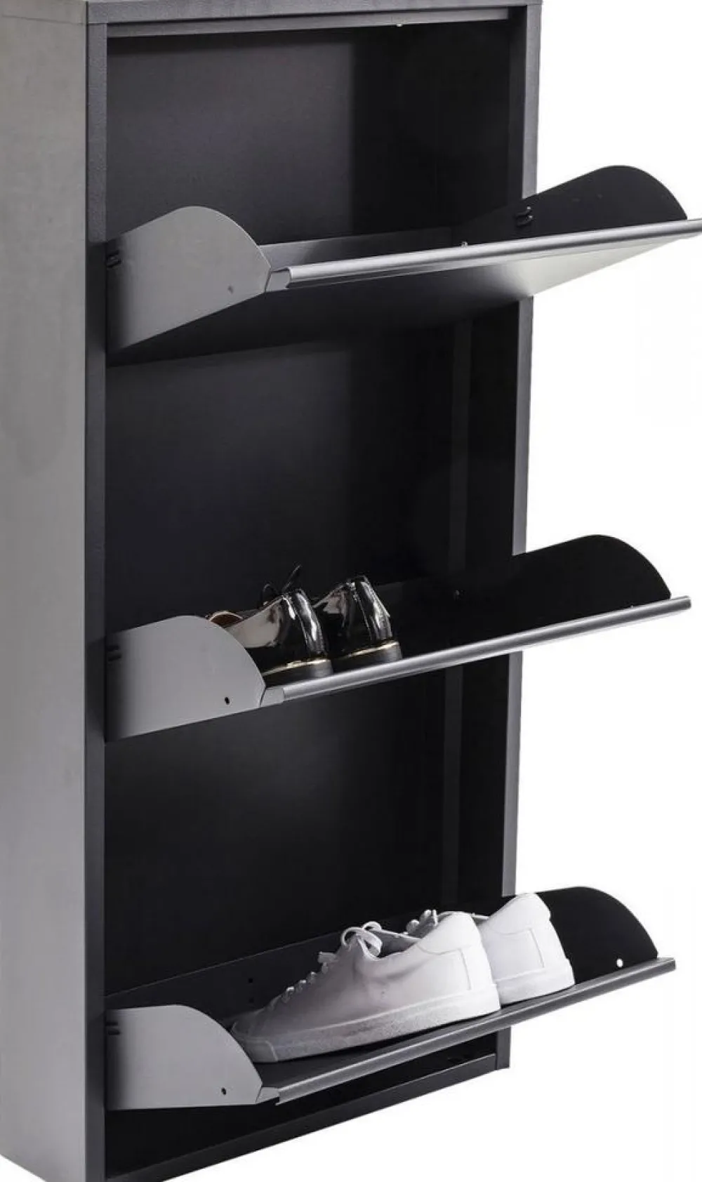 KARE Design Kenkäkaapit*Caruso 3 Kenkäkaappi, Antrasiitti