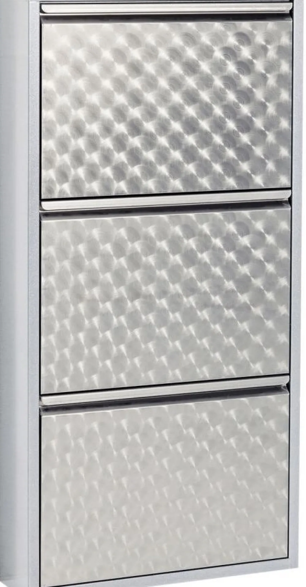 KARE Design Kenkäkaapit*Caruso 3 Kenkäkaappi, Harjattu Metalli (MO)