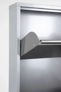 KARE Design Kenkäkaapit*Caruso 5 Kenkäkaappi, Harjattu Hopea