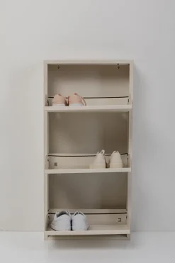 KARE Design Kenkäkaapit*Caruso 3 Kenkäkaappi, Kermanvärinen (MO)