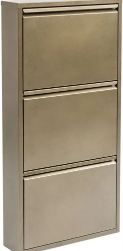 KARE Design Kenkäkaapit*Caruso 3 Kenkäkaappi, Pronssi (MO)
