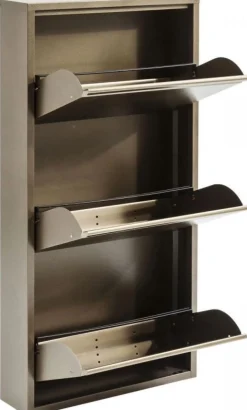 KARE Design Kenkäkaapit*Caruso 3 Kenkäkaappi, Pronssi (MO)