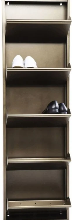 KARE Design Kenkäkaapit*Caruso 5 Kenkäkaappi, Pronssi (MO)