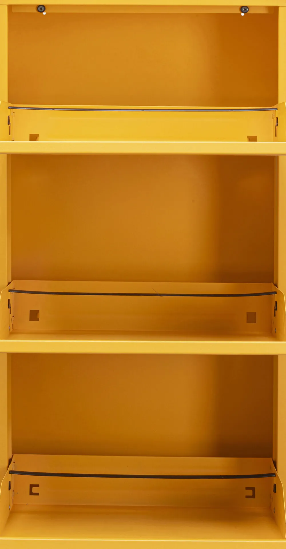 KARE Design Kenkäkaapit*Caruso Kenkäkaappi Keltainen 3 Lokeroa