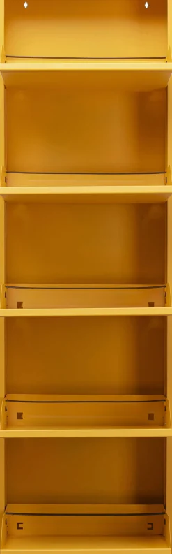 KARE Design Kenkäkaapit*Caruso Kenkäkaappi Keltainen 5 Lokeroa