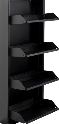 KARE Design Kenkäkaapit*Caruso Kenkäkaappi Musta 4 Lokeroa