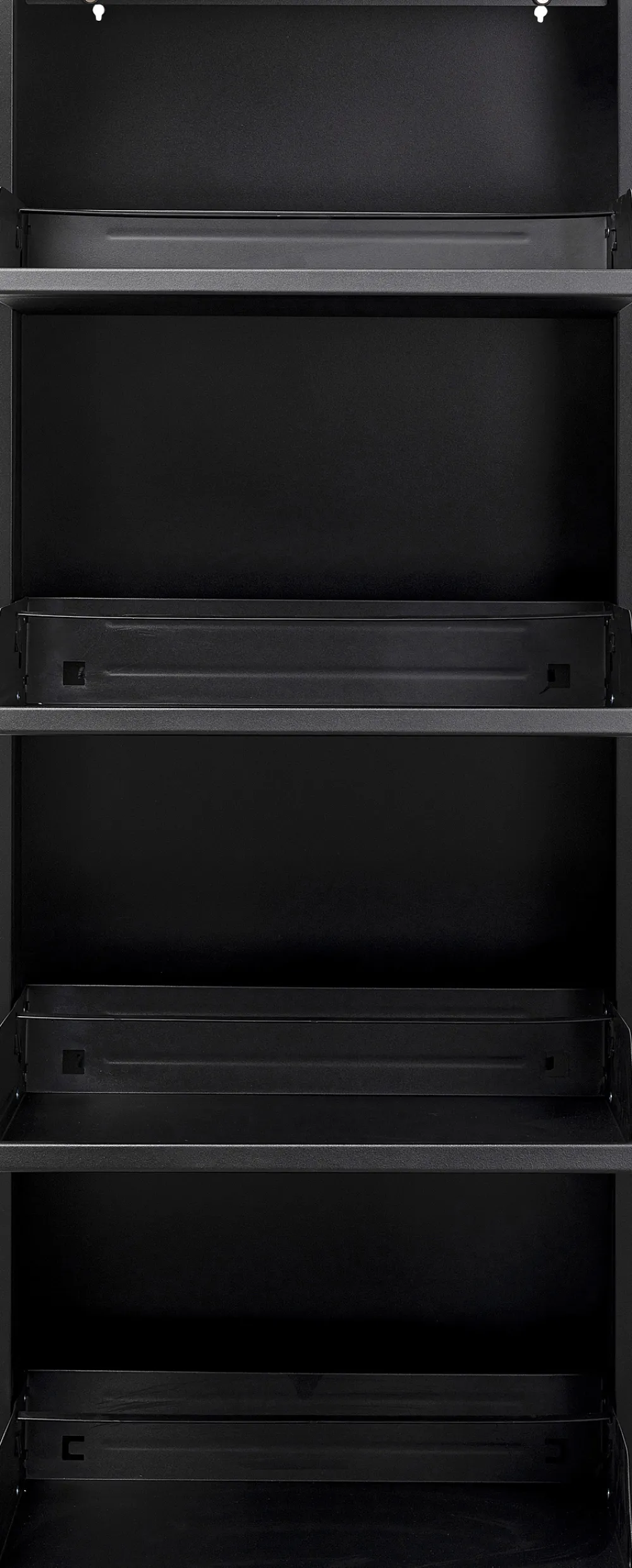 KARE Design Kenkäkaapit*Caruso Kenkäkaappi Musta 4 Lokeroa