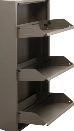 KARE Design Kenkäkaapit*Caruso Kenkäkaappi Taupe 3 Lokeroa