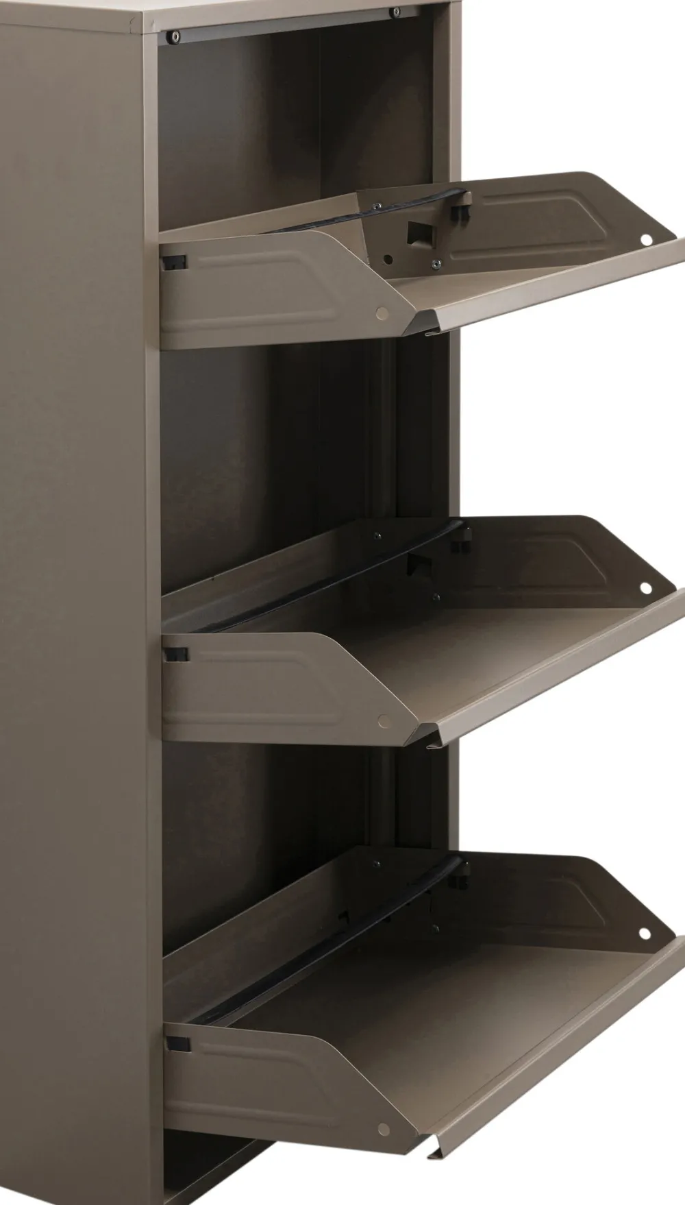 KARE Design Kenkäkaapit*Caruso Kenkäkaappi Taupe 3 Lokeroa