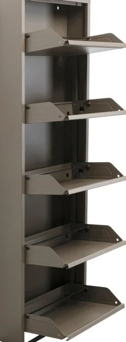 KARE Design Kenkäkaapit*Caruso Kenkäkaappi Taupe 5 Lokeroa