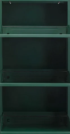 KARE Design Kenkäkaapit*Caruso Kenkäkaappi Vihreä 3 Lokeroa