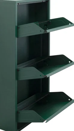 KARE Design Kenkäkaapit*Caruso Kenkäkaappi Vihreä 3 Lokeroa