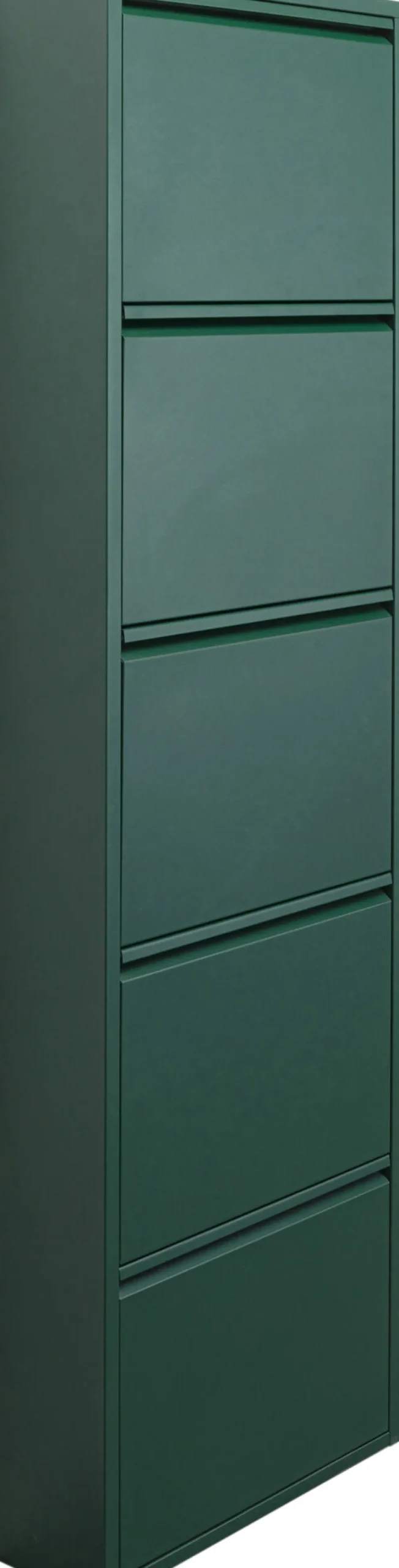 KARE Design Kenkäkaapit*Caruso Kenkäkaappi Vihreä 5 Lokeroa