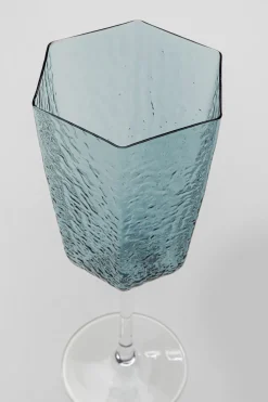 KARE Design Viinilasit|Lasit*Cascata Blue Punaviiinilasi Sininen