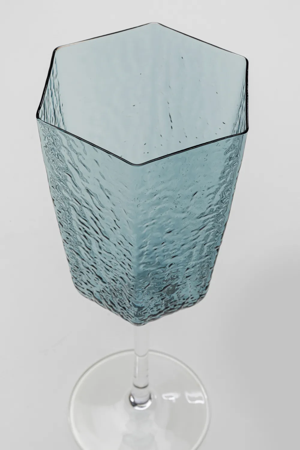 KARE Design Viinilasit|Lasit*Cascata Blue Punaviiinilasi Sininen