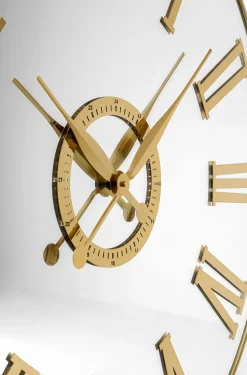 KARE Design Kellot*Casino Mirror Seinäkello, Peililasi Ø76cm