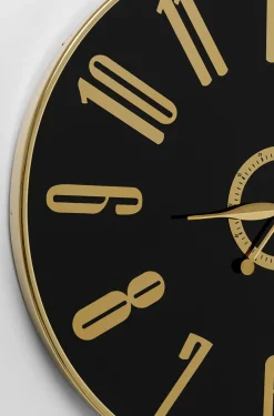 KARE Design Kellot*Casino Seinäkello, Musta Ø76cm