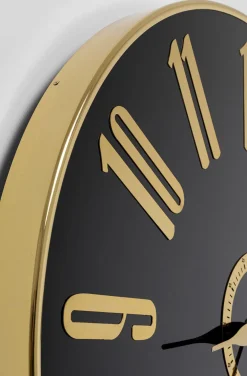 KARE Design Kellot*Casino Seinäkello, Musta Ø76cm