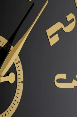 KARE Design Kellot*Casino Seinäkello, Musta Ø76cm