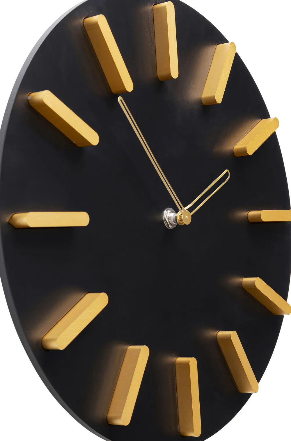 KARE Design Kellot*Central Park Seinäkello Musta 30 Cm